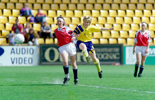 Fotboll, F16, Sverige - Norge, 6-1
