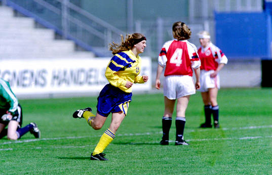 Fotboll, F16, Sverige - Norge, 6-1