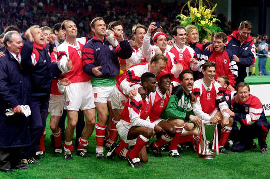 Jubel i Arsenal