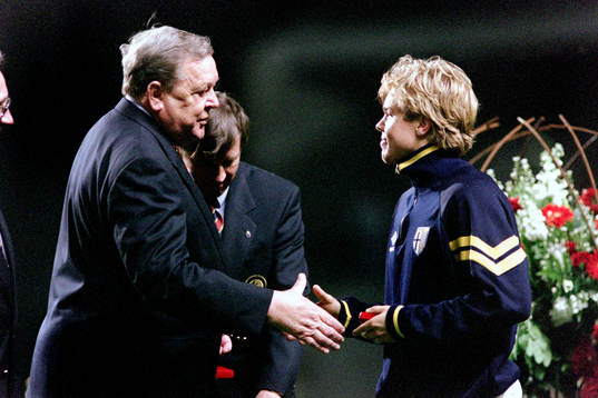 Lennart Johansson, Uefa och Tomas Brolin, Parma