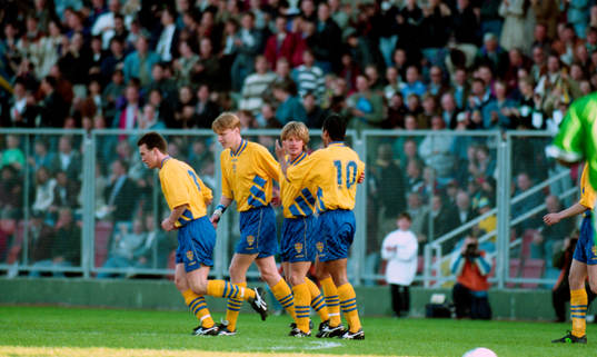 Patrik Andersson, Kennet Andersson, Stefan Schwarz och