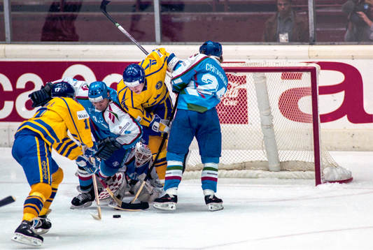 Sveriges Jan Larsson och Mats Sundin oroar det italienska