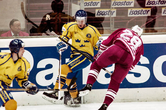 Sveriges Jörgen Jönsson och kanadas Steve Duchesne