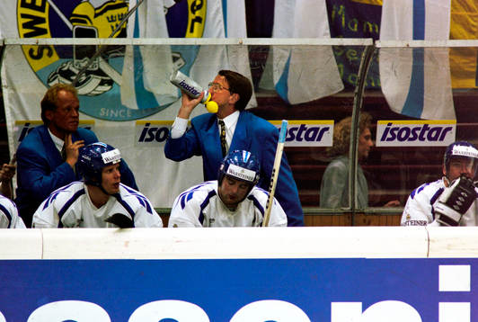 Curt Lindström, förbundskapten i Finland
