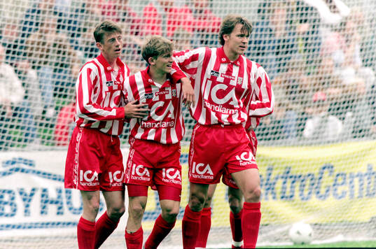 Magnus Gustafsson, Jesper Blomqvist och Magnus Erlingmark,