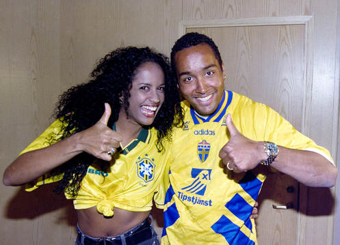 Martin Dahlin, Sverige och en vacker brasilianska gör