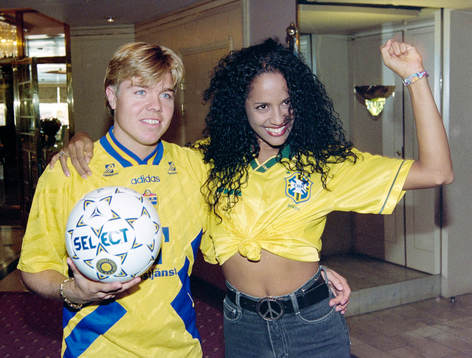 Tomas Brolin, Sverige med en vacker brasilianska