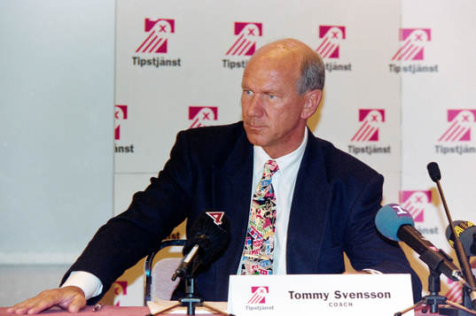 Tommy Svensson, förbundskapten, Sverige