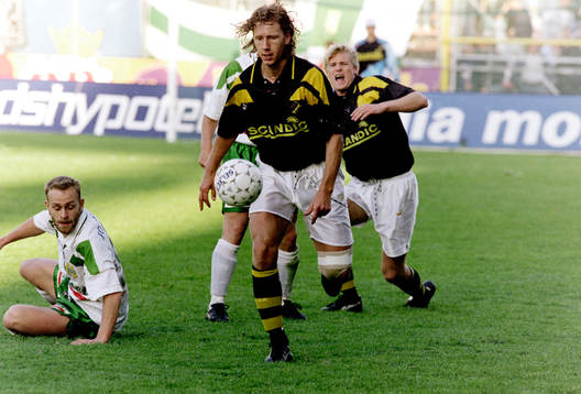 Jesper Jansson, AIK med bollen