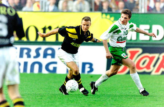 Fotboll, Allsvenskan, Hammarby - AIK, 1-2