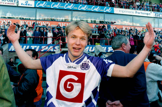 Pär Zetterberg, Anderlecht jublar