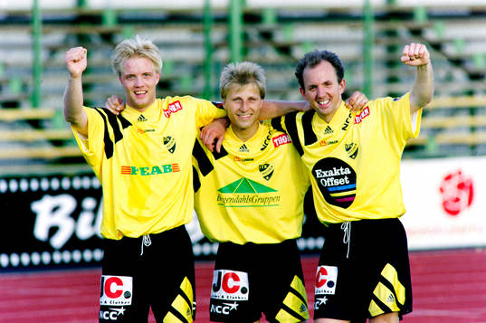 Percy Olsson, Christer Andersson och Miguel Toré,