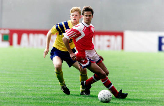 Fotboll, U21, Danmark - Sverige, 0-1