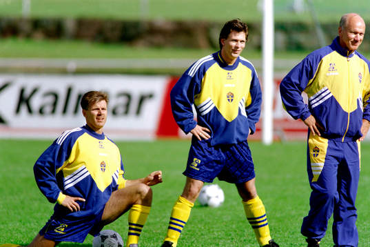 Roland Nilsson, Pontus Kåmark och Tommy Svensson,