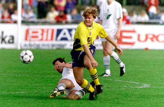 Tomas Brolin och Stefan Rehn