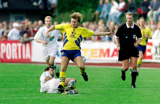 Tomas Brolin och Stefan Rehn
