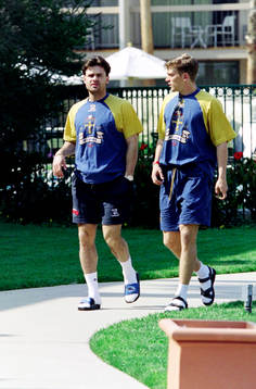 Anders Limpar och Jesper Blomqvist, Sverige