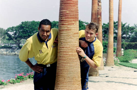 Martin Dahlin och Jesper Blomqvist, Sverige
