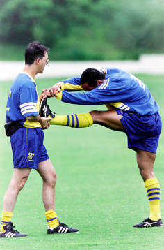 Martin Dahlin stretchar
