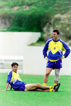 Joachim Björklund och Patrik Andersson, Sverige