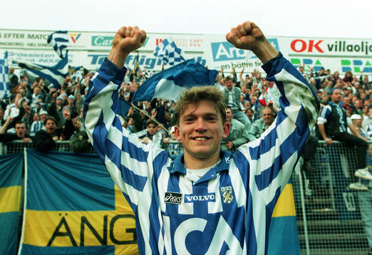 Jesper Blomqvist jublar