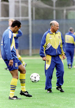 Martin Dahlin, Tommy Svensson, förbundskapten