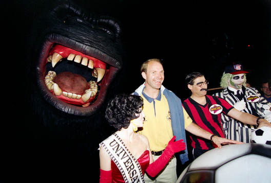 Thomas Ravelli besöker Universal Studios i Hollywood