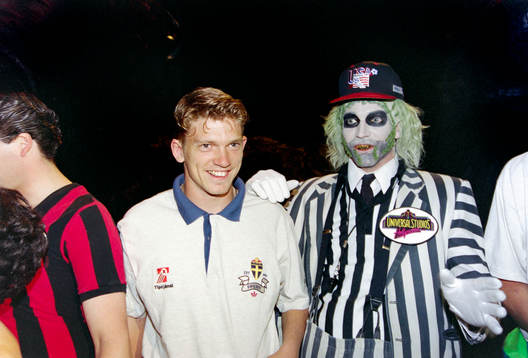 Jesper Blomqvist besöker Universal Studios i Hollywood