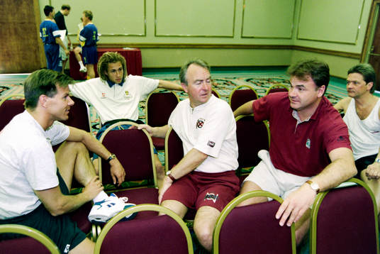 Roland Nilsson, Henrik Larsson, Bo Nilsson och Reine