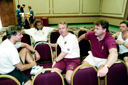 Roland Nilsson, Henrik Larsson, Bo Nilsson och Reine