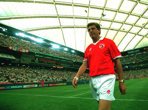 Roy Hodgson, förbundskapten Schweiz
