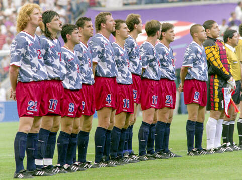 Football, FIFA World Cup 1994 (USA), Group A, USA -