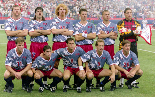 Football, FIFA World Cup 1994 (USA), Group A, USA -
