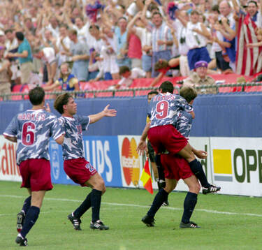 Football, FIFA World Cup 1994 (USA), Group A, USA -