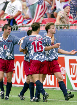 Football, FIFA World Cup 1994 (USA), Group A, USA -