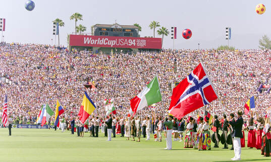Football, FIFA World Cup 1994 (USA), Group A, Colombia -