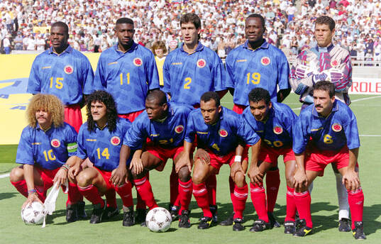 Football, FIFA World Cup 1994 (USA), Group A, Colombia -