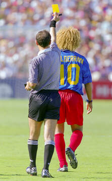 Football, FIFA World Cup 1994 (USA), Group A, Colombia -