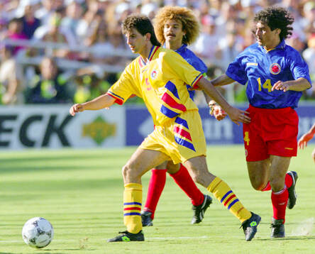 Football, FIFA World Cup 1994 (USA), Group A, Colombia -