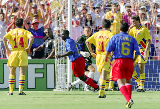 Football, FIFA World Cup 1994 (USA), Group A, Colombia -