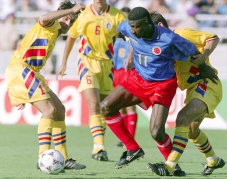 Football, FIFA World Cup 1994 (USA), Group A, Colombia -