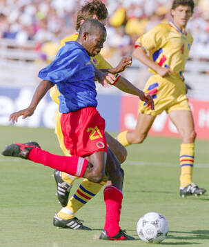 Football, FIFA World Cup 1994 (USA), Group A, Colombia -