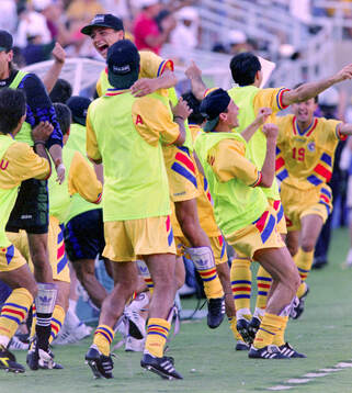 Football, FIFA World Cup 1994 (USA), Group A, Colombia -