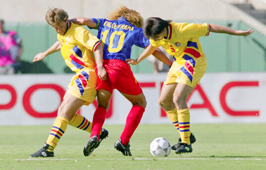 Football, FIFA World Cup 1994 (USA), Group A, Colombia -