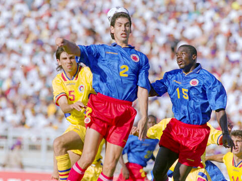 Football, FIFA World Cup 1994 (USA), Group A, Colombia -