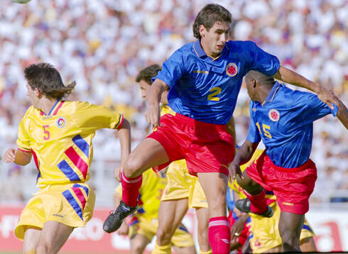 Football, FIFA World Cup 1994 (USA), Group A, Colombia -