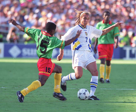Agbo och Henrik Larsson