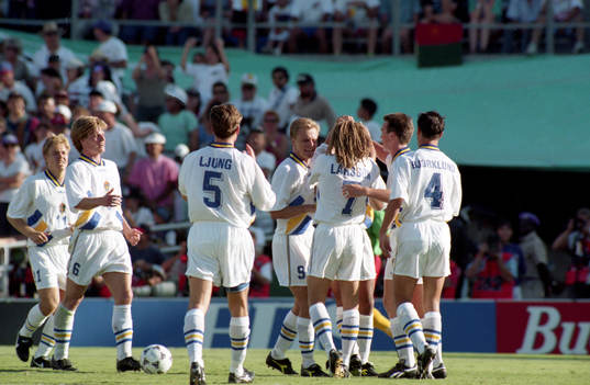 Tomas Brolin, Stefan Schwarz, Roger Ljung, Jonas Thern,