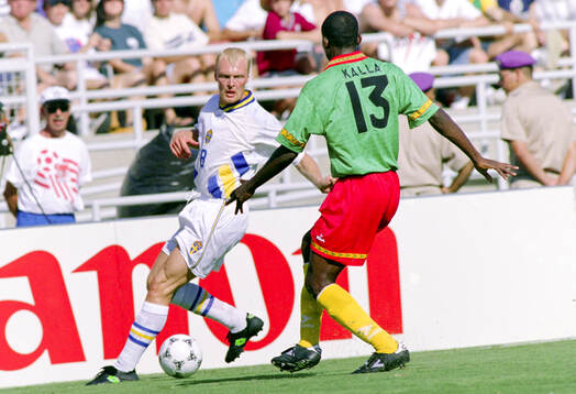 Football, FIFA World Cup 1994 (USA), Group B, Cameroon -