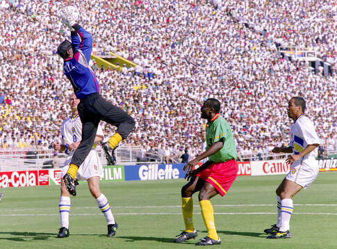 Football, FIFA World Cup 1994 (USA), Group B, Cameroon -